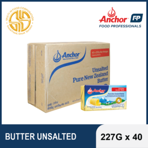 ANCHOR BUTTER UNSALTED | 227G X 40