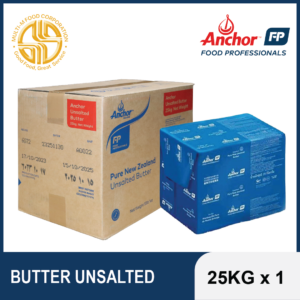 ANCHOR BUTTER UNSALTED | 25KG X 1