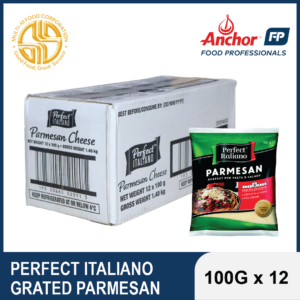 PERFECT ITALIANO GRATED PARMESAN | 100G X 12