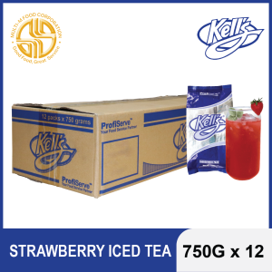 KELL'S STRAWBERRY ICED TEA | 750G X 12