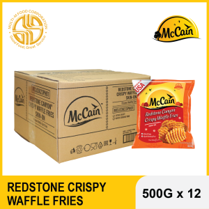 MCCAIN REDSTONE CRISPY WAFFLE CUT12X500G